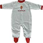 Sporting De Gijon Long Sleeve Romper Vit 18-24 Months