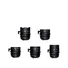 Sigma Cine Five Prime Lenses Kit E-mount