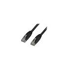 X-Shield patchkabel 1.5 m sort