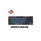 Keychron K1 Pro QMK/VIA Wireless RGB Hot Swap Low Profile Red Switch (Nordic)