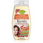 Bione Cosmetics Keratin Ricinový olej Djupt regenererande Shampoo 260ml