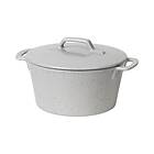 Broste Copenhagen Hasle gryte 19x23,5 cm Light grey granite