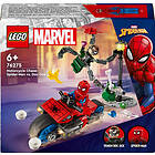 LEGO Super Heroes Marvel 76275 Motorcykeljakt: Spider-Man mot Doc Ock