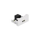 DeLock Easy 45 snäppbar modul vit, RAL 9003