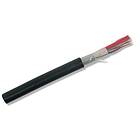 Nexans EUALEV Telekabel 100 x 2 x 0,7 mm, svart 500 m, trumma