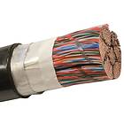 Nexans ELALE Telekabel 300 x 2 x 0.4 mm, svart 1 m, kapad