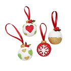 Panduro Hobby DIY-kit Pearly Xmas Baubles – skapa vackra julkulor med pärllera