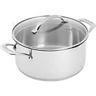 Scanpan STS gryta med lock 24 cm 4,8L