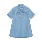 Ganni Mini dress Cutline Denim