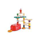 Hape Quadrilla Stack Track Bucket Set - plastlåda med kulbana i trä - 90 delar