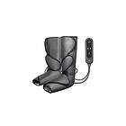 Fit King Air Compression Leg Massager for Foot and Calf Circulation Massage with Handheld Controller 2 Modes 3 Intensities (Dark Gray)