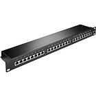 Wentronic patch-panel 1U 19"