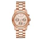 Michael Kors MK7324 Women's Runway Rose Gold Chrono Dial Watch