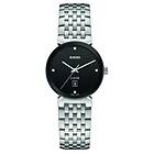 RADO R48913713 Florence Classic Diamond Set Black Dial Watch