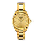 Tissot T1502103302100 PR 100 (34mm) Gold Dial Gold-Tone Watch