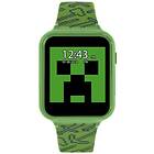 Minecraft MIN4045ARG Green Silicone Strap (English only) Watch