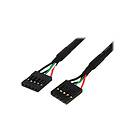 StarTech .com 5 Pin USB 2,0 Header 18 in USB IDC Motherboard Header Cable F/F (USBINT5PIN) USB-kabel 5-stifts IDC till 5-stifts IDC 45,7 cm