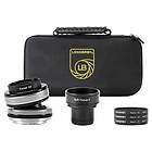 Lensbaby 50/2,5 Sweet 50 med Soft Focus II Macro Kit & Composer Pro II för Sony E