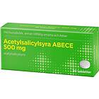ABECE Acetylsalicylsyra Tablet 500mg , 30tabletter