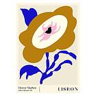 Pelcasa Poster Flower Market Lisbon Market. 30x40 cm 2325710-2