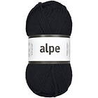 Järbo Garn Alpe 50g svart – 36118 Black