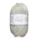 Järbo Garn Junior Raggi 50g vitgrå – 68423 White grey