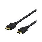 Deltaco HDMI-1015D HDMI-kabel med Ethernet 1.5 m