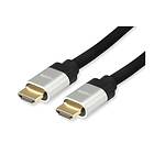 Equip 119382 HDMI-kabel 3 m HDMI Type A (Standard) Sort, Sølv