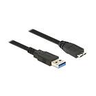DeLock USB-kabel USB Typ A till Micro-USB Typ B 1,5 m