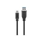 Goobay USB Type-C-kabel USB-C till USB Type A 1 m