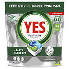 Yes Platinum All In One Maskindisktabletter 34st