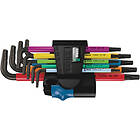 Wera 967/9 Torx Nyckel Set Kompakt Multicolor