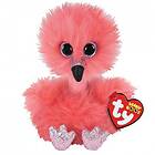 TY Gosedjur Franny Flamingo, 15,5 cm