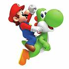 RoomMates Väggdekor Kids Super Mario NINTENDO YOSHI/MARIO RMK1918GM