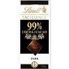 Lindt EXCELLENCE 99% Kakao Mörk Choklad 100g