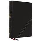 Thomas Nelson: KJV, Word Study Reference Bible, Leathersoft, Black, Red Letter, 