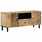 vidaXL Tv-bänk 105x33x46 cm massivt mangoträ 356905