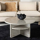 Venture Home Soffbord Ålesund Rund Coffe table φ85 Marble look 20092-121