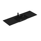 Dansani Calidris Form Møbelservant 120,2x40,5 cm, Sort Matt 630722104