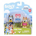 Moose Toys Bluey 2 pack figurer, Pool Time