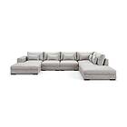 Bloomington U-modulsoffa Dubai med Divan Sammet Vänster 697046