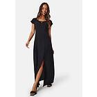 Happy Holly Structure Maxi Slit Dress