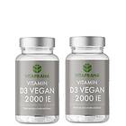 Vitaprana 2 X Vitamin D3 Vegan 2000 IE 110 kapslar