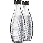 SodaStream 2-pack Glaskaraffer 0,7L 