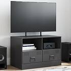 vidaXL TV-skåp svart 67x39x44 cm stål 841739