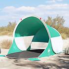 vidaXL Beach Tent (2) sea green waterproof 4004159