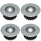 24.se Trädgårdsbelysning solceller 4-Pack Spotlight