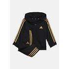 Adidas 3 Stripes Shiny tracksuit junior