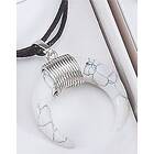 Amulet Pendant White Magnesite