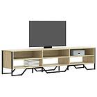 vidaXL Tv-bänk sonoma ek 180x34x41 cm konstruerat trä 848575